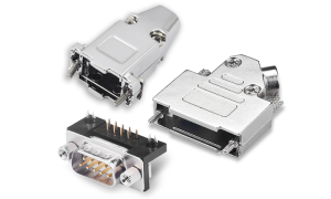 d-sub连接器是一类非常经济的互连解决方案。支持高低频混装、大电流和高密度的设备互联。典型应用包括VGA（DA15母头）、并口（DB25母头）、COM串口（DE9公头、RS232）